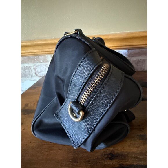 Marc Jacobs Black Nylon & Leather Satchel Purse With Gold Hardware - Picture 5 of 16